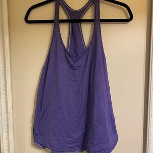 Bundle of purple lululemon tanks